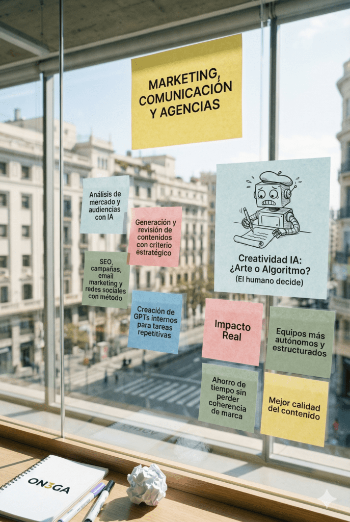 Inicio Marketing y comunicación