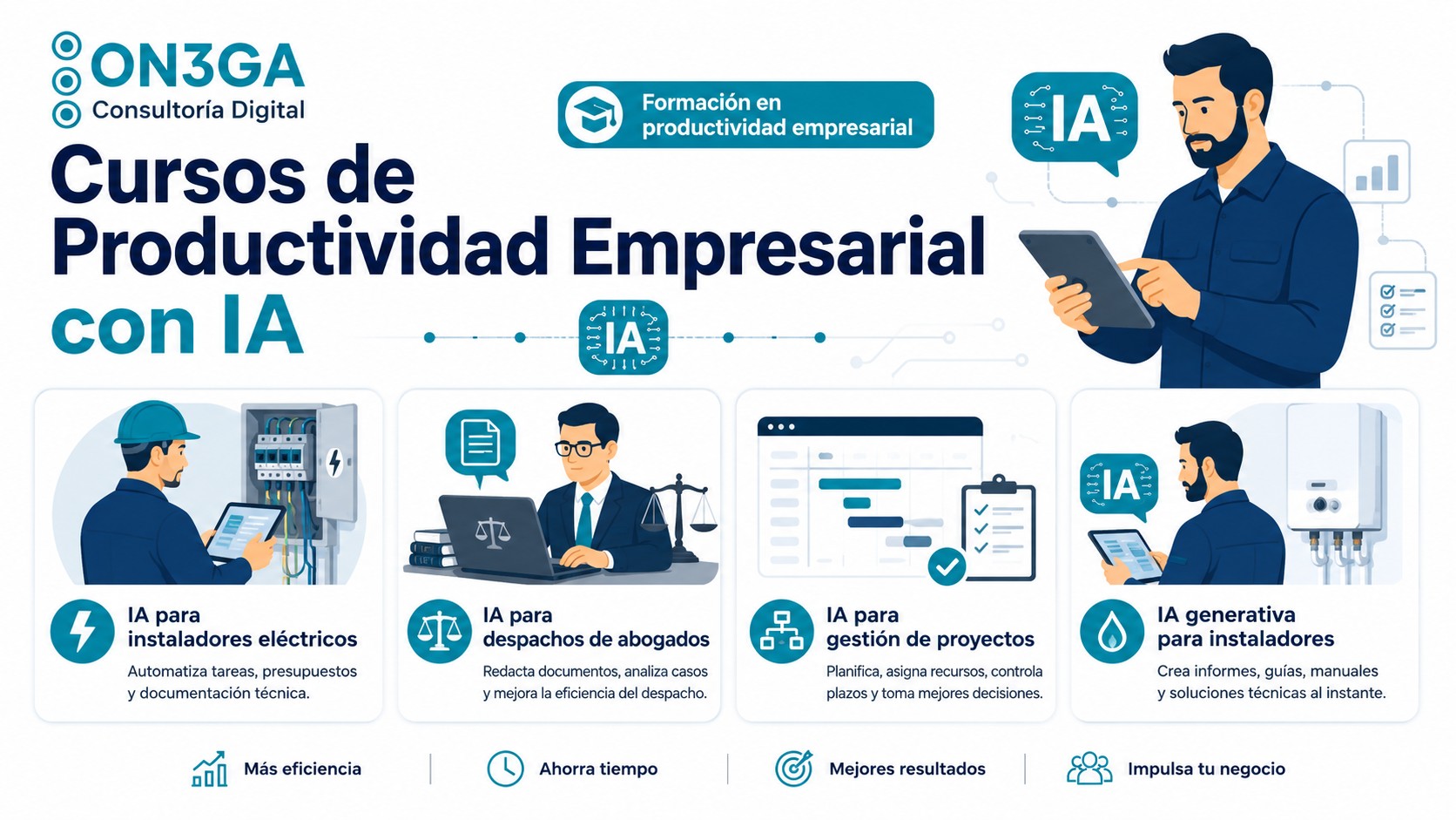 IA para gestión de proyectos y productividad empresarial